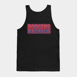 Los Angeles Dodgers 02 Tank Top